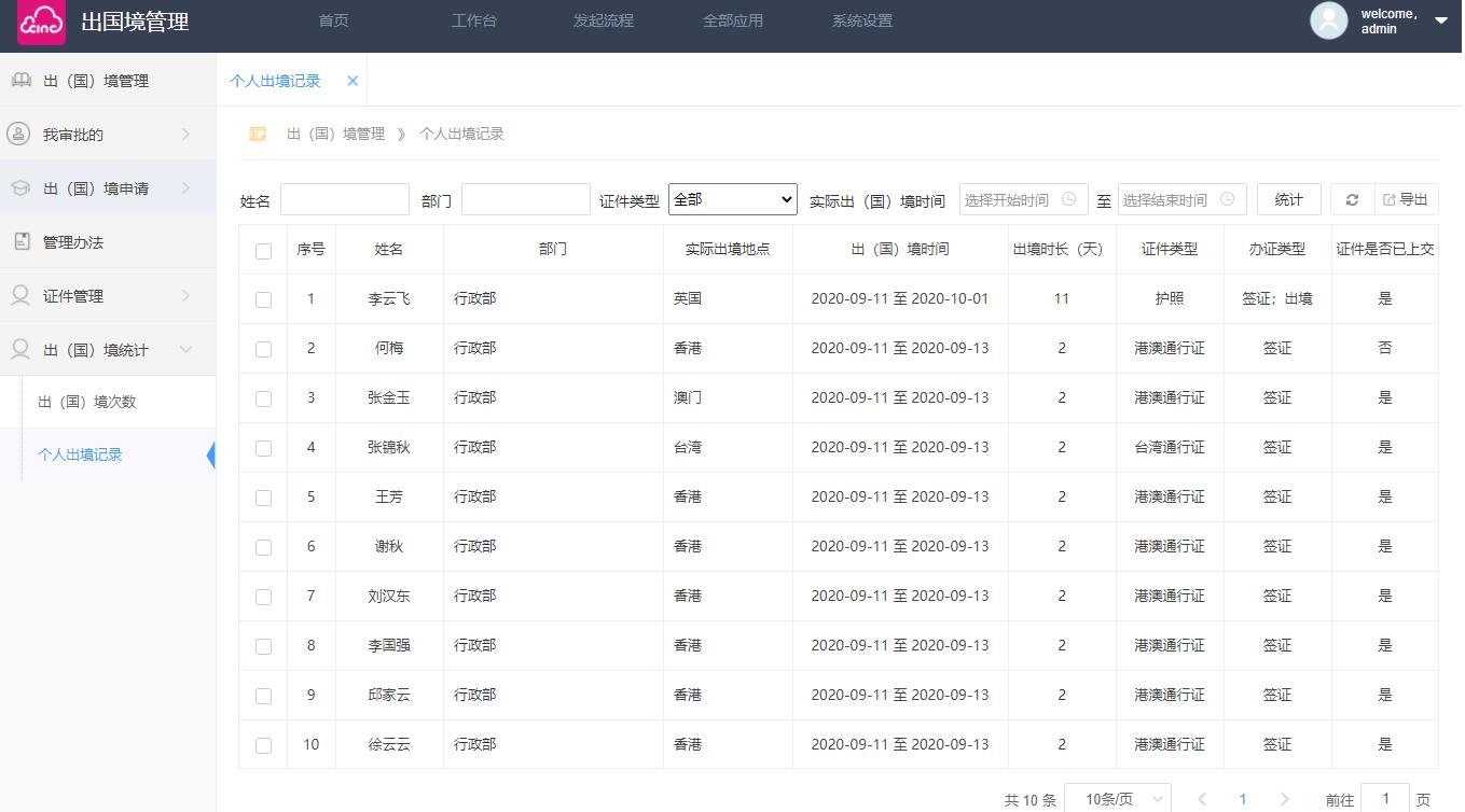 出入境管理